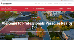 Desktop Screenshot of professionalsparadise.com.au