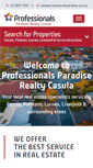 Mobile Screenshot of professionalsparadise.com.au